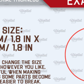 Intra απο ξύλο plywood 3mm-4mm πάχος – Κοπή λέιζερ με μπρελόκ για ψάρεμα ξύλου Δίασταση  5x5 cm INTRAFABR-96560811 - Image 2