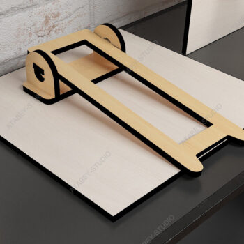 Intra απο ξύλο plywood 3mm-4mm πάχος – Ξύλινα πτυσσόμενα πόδια για κιτ κορνίζες Δίασταση  20x20 cm INTRAFABR-65761956 - Image 4