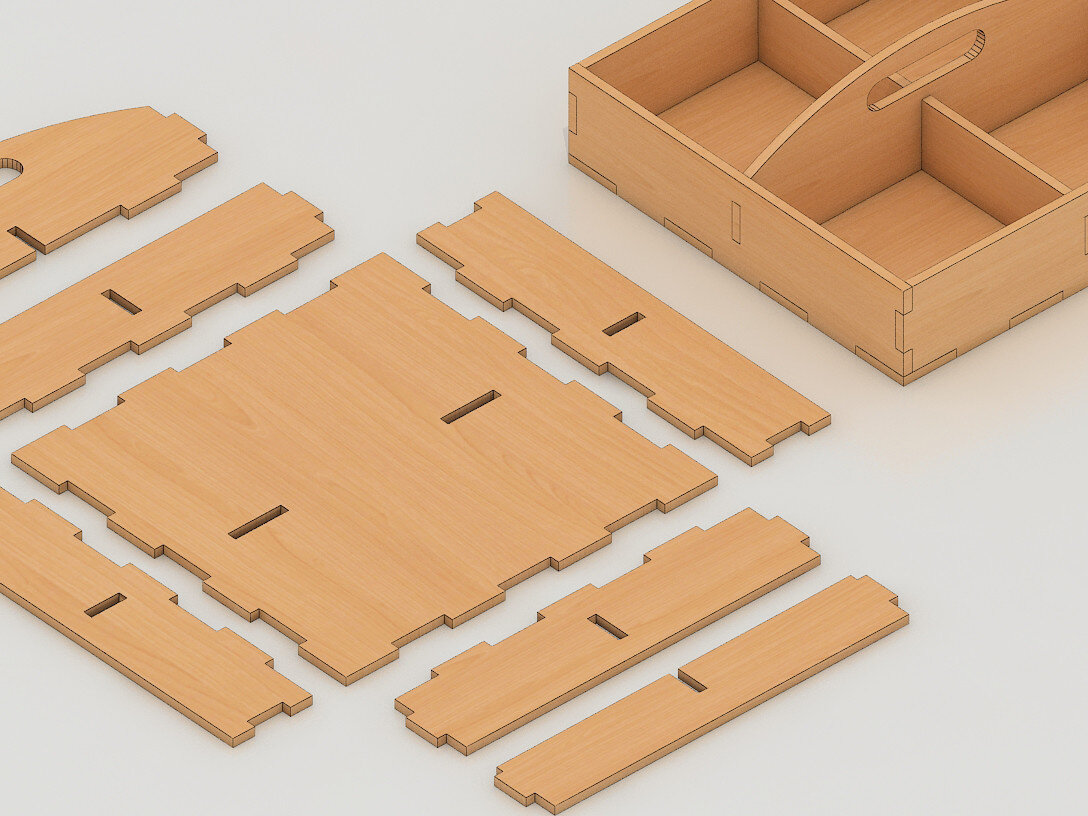 Intra απο ξύλο plywood 3mm-4mm πάχος – Δίσκος σερβιρίσματος για μπισκότα με ξύλα φρούτων DXF Δίασταση  20x20 cm INTRAFABR-60983994