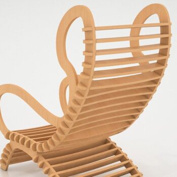 Intra απο ξύλο plywood 3mm-4mm πάχος – Πρότυπα κοπής λέιζερ καρέκλας επίπλων ξύλου Δίασταση  20x20 cm INTRAFABR-43066329 - Image 4