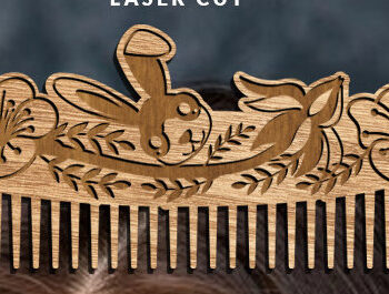 Intra απο ξύλο plywood 3mm-4mm πάχος – Ξύλινες χτένες μαλλιών με Πακέτο Δίασταση  20x20 cm INTRAFABR-97252089 - Image 4