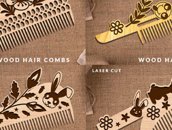 Intra απο ξύλο plywood 3mm-4mm πάχος – Ξύλινες χτένες μαλλιών με Πακέτο Δίασταση  20x20 cm INTRAFABR-102822541 - Image 15