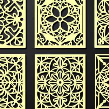 Intra απο ξύλο plywood 3mm-4mm πάχος – Σχεδιασμός σουβέρ κοπής με λέιζερ ξύλου Δίασταση  20x20 cm INTRAFABR-108320675 - Image 2