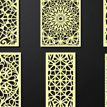 Intra απο ξύλο plywood 3mm-4mm πάχος – Σχεδιασμός σουβέρ κοπής με λέιζερ ξύλου Δίασταση  20x20 cm INTRAFABR-108320759 - Image 2