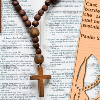 Intra απο ξύλο plywood 3mm-4mm πάχος – Θρησκευτικός σελιδοδείκτης ξύλινης κοπής με λέιζερ Δίασταση  20x20 cm INTRAFABR-96806588 - Image 1