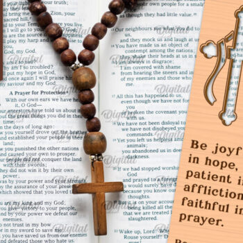 Intra απο ξύλο plywood 3mm-4mm πάχος – Θρησκευτικός σελιδοδείκτης ξύλινης κοπής με λέιζερ Δίασταση  20x20 cm INTRAFABR-96806643 - Image 1