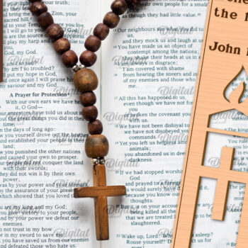 Intra απο ξύλο plywood 3mm-4mm πάχος – Θρησκευτικός σελιδοδείκτης ξύλινης κοπής με λέιζερ Δίασταση  20x20 cm INTRAFABR-96806655 - Image 1