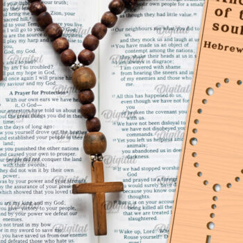 Intra απο ξύλο plywood 3mm-4mm πάχος – Θρησκευτικός σελιδοδείκτης ξύλινης κοπής με λέιζερ Δίασταση  20x20 cm INTRAFABR-96806688 - Image 1