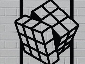 Intra απο ξύλο plywood 3mm-4mm πάχος –  τοίχου με κοπή ξύλου με λέιζερ Δίασταση  40x30 cm INTRAFABR-120594009 - Image 1