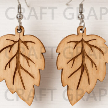 Intra απο ξύλο plywood 3mm-4mm πάχος – Ξύλινο Σκουλαρίκι Πακέτο Δίασταση  5x5 cm INTRAFABR-123814301 - Image 8