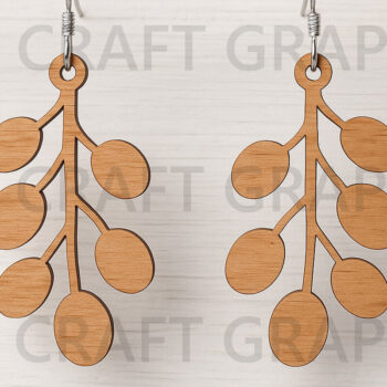 Intra απο ξύλο plywood 3mm-4mm πάχος – Ξύλινο Σκουλαρίκι Πακέτο Δίασταση  5x5 cm INTRAFABR-123814301 - Image 11