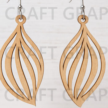 Intra απο ξύλο plywood 3mm-4mm πάχος – Ξύλινο Σκουλαρίκι Πακέτο Δίασταση  5x5 cm INTRAFABR-123814301 - Image 15