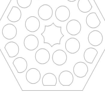 Intra απο ξύλο plywood 3mm-4mm πάχος – Ξύλινη  Σουβέρ Γκριλ Τοίχου Esoteric Δίασταση  40x30 cm INTRAFABR-37102142 - Image 2