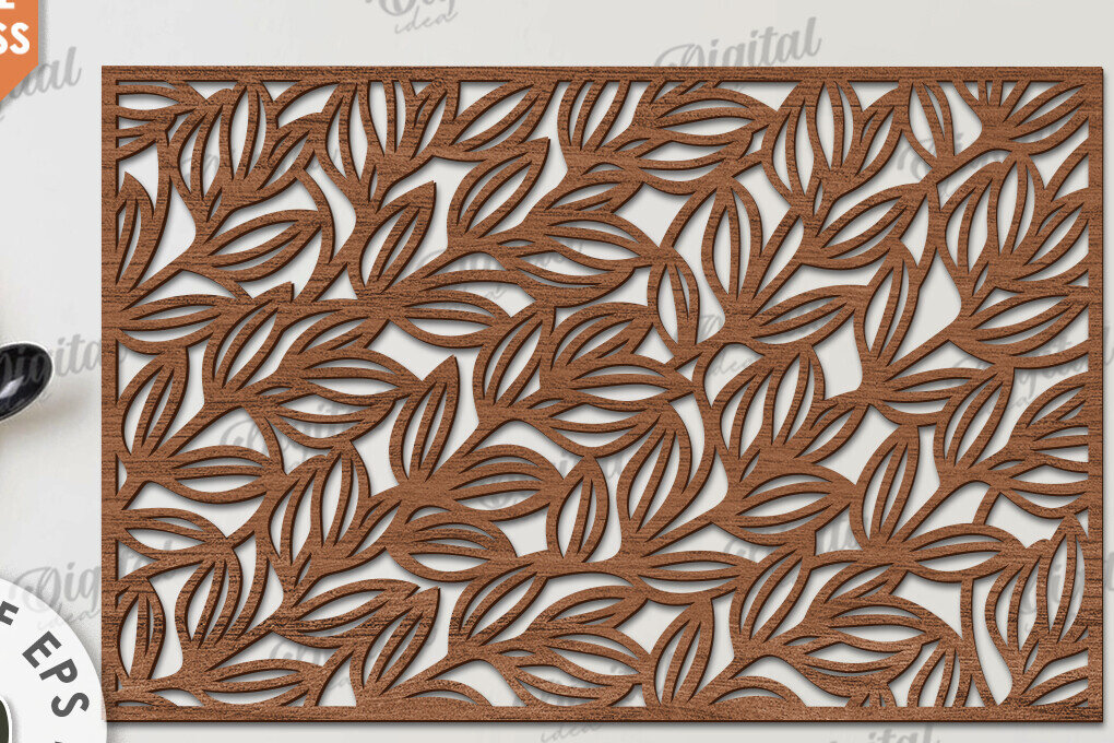 Intra απο ξύλο plywood 3mm-4mm πάχος – Ξύλο Σουπλά Κοπή Laser. Διακόσμηση σπιτιού Δίασταση  20x20 cm INTRAFABR-115896949