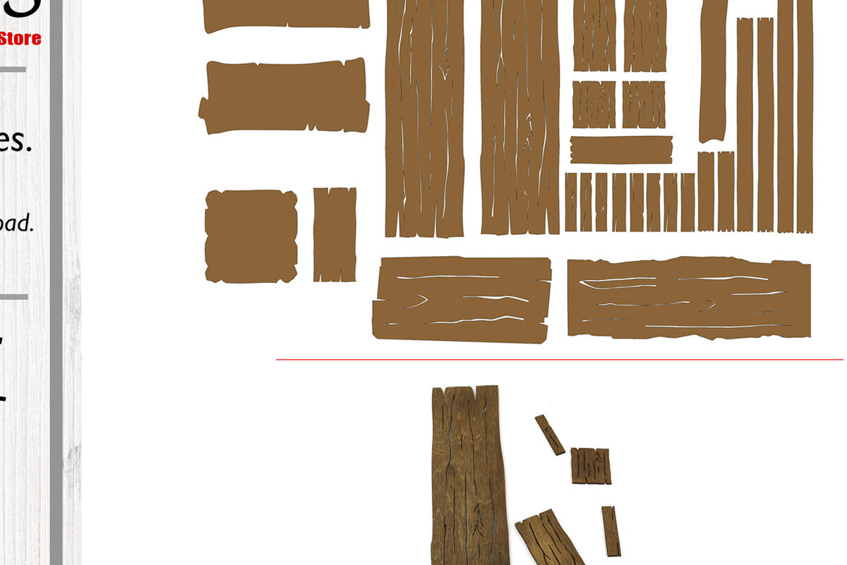 Intra απο ξύλο plywood 3mm-4mm πάχος – Ξυλοσανίδες, Ξύλο Grain Board Δίασταση  20x20 cm INTRAFABR-93006308