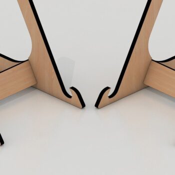 Intra απο ξύλο plywood 3mm-4mm πάχος – Ξύλινη πλάκα οθόνης Βάση πλαισίου Θερμοκρασία 034 Δίασταση  20x20 cm INTRAFABR-34327856 - Image 1