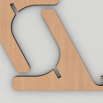 Intra απο ξύλο plywood 3mm-4mm πάχος – Ξύλινη πλάκα οθόνης Βάση πλαισίου Θερμοκρασία 034 Δίασταση  20x20 cm INTRAFABR-34327856 - Image 2