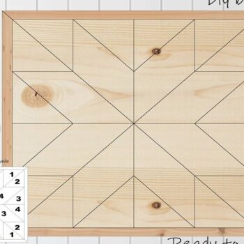 Intra απο ξύλο plywood 3mm-4mm πάχος – Ξύλινο πάπλωμα για Glowforge Chevron DXF Δίασταση  20x20 cm INTRAFABR-37056487 - Image 2