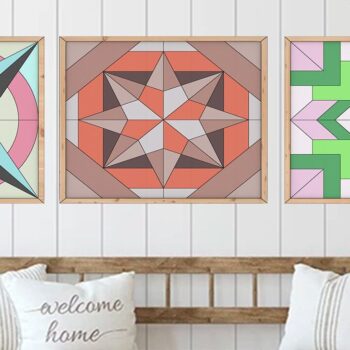 Intra απο ξύλο plywood 3mm-4mm πάχος – Ξύλινο μοτίβο παπλώματος για μηχανές λέιζερ Δίασταση  20x20 cm INTRAFABR-37056724 - Image 3