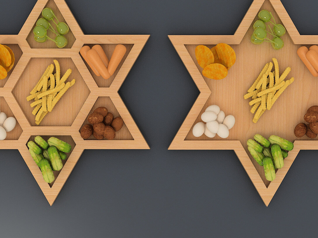 Intra απο ξύλο plywood 3mm-4mm πάχος – Wood Star αλλαντικά, Cheese Board 86 Δίασταση  20x20 cm INTRAFABR-60980992