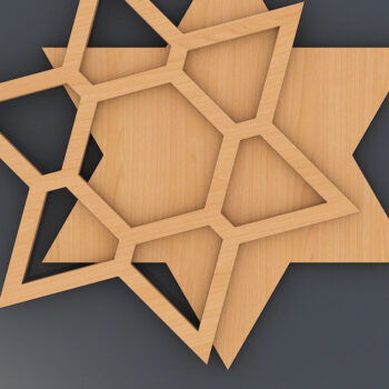 Intra απο ξύλο plywood 3mm-4mm πάχος – Wood Star αλλαντικά, Cheese Board 86 Δίασταση  20x20 cm INTRAFABR-60980992 - Image 6