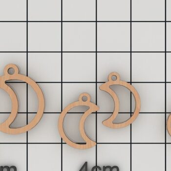 Intra απο ξύλο plywood 3mm-4mm πάχος – Σετ σκουλαρίκι κοσμήματος από ξύλο Tear Drop Δίασταση  5x5 cm INTRAFABR-39947329 - Image 2