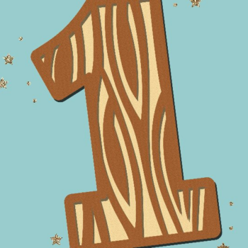 Intra απο ξύλο plywood 3mm-4mm πάχος – Αριθμοί υφής ξύλου 3D Δίασταση  20x20 cm INTRAFABR-100476731 - Image 4