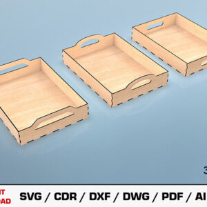 Intra απο ξύλο plywood 3mm-4mm πάχος – Αρχείο κοπής με λέιζερ δίσκος ξύλου Δίασταση  20x20 cm INTRAFABR-105287429