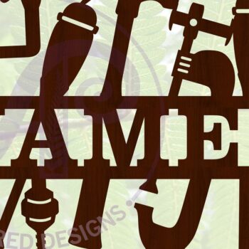 Intra απο ξύλο plywood 3mm-4mm πάχος – Σήμα ονόματος εργαλείου εργασίας ξύλου Δίασταση  20x20 cm INTRAFABR-68348436 - Image 1