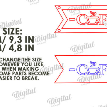 Intra απο ξύλο plywood 3mm-4mm πάχος – Ξύλινη πινακίδα με βέλος για ποτά Δίασταση  20x20 cm INTRAFABR-114546415 - Image 3