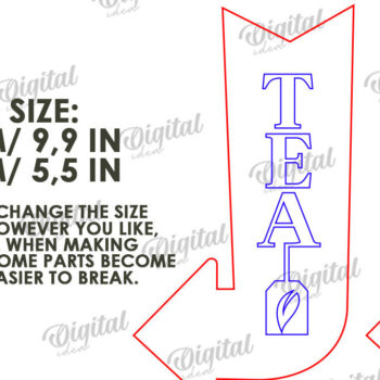 Intra απο ξύλο plywood 3mm-4mm πάχος – Ξύλινη πινακίδα με βέλος για ποτά Δίασταση  20x20 cm INTRAFABR-114546292 - Image 3