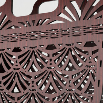 Intra απο ξύλο plywood 3mm-4mm πάχος – Ξύλινη τσάντα τσάντας παραλίας Δίασταση  20x20 cm INTRAFABR-123763353 - Image 9