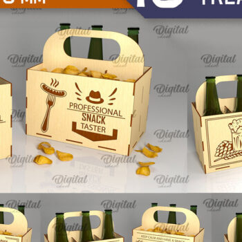 Intra απο ξύλο plywood 3mm-4mm πάχος – Ξύλινη δέσμη για μπύρες και λιχουδιές Δίασταση  20x20 cm INTRAFABR-96000640 - Image 1