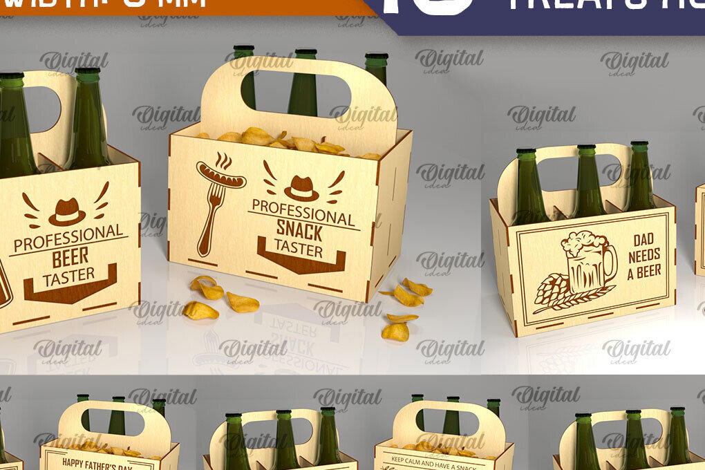 Intra απο ξύλο plywood 3mm-4mm πάχος – Ξύλινη δέσμη για μπύρες και λιχουδιές Δίασταση  20x20 cm INTRAFABR-96000640