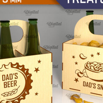 Intra απο ξύλο plywood 3mm-4mm πάχος – Ξύλινη δέσμη για μπύρες και λιχουδιές Δίασταση  20x20 cm INTRAFABR-96000640 - Image 10