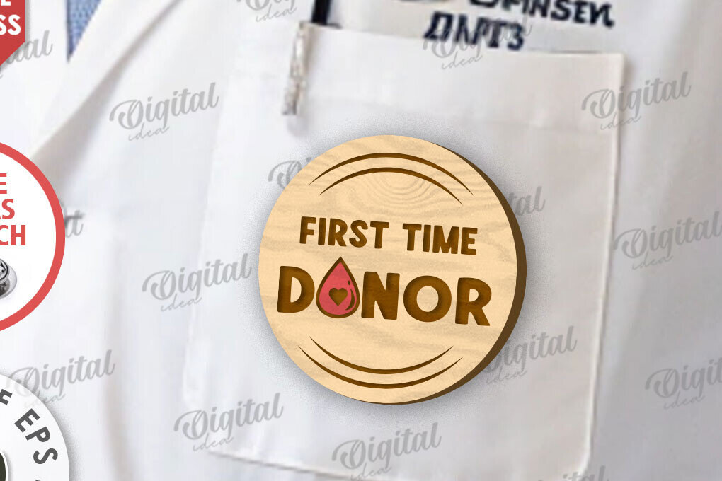 Intra απο ξύλο plywood 3mm-4mm πάχος – Ξύλινο Σήμα Αιμοδότη Δίασταση  20x20 cm INTRAFABR-111426879