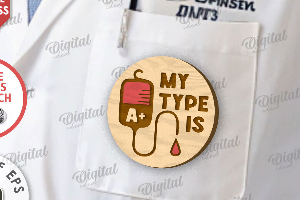 Intra απο ξύλο plywood 3mm-4mm πάχος – Ξύλινο Σήμα Αιμοδότη Δίασταση  20x20 cm INTRAFABR-111426959