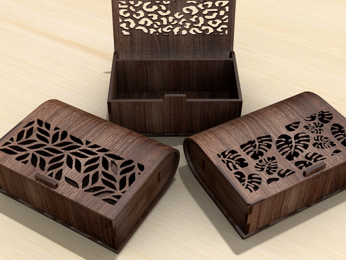 Intra απο ξύλο plywood 3mm-4mm πάχος – Ξύλινο Βιβλιοκούτι Σετ 3 τεμαχίων Δίασταση  20x20 cm INTRAFABR-120912339