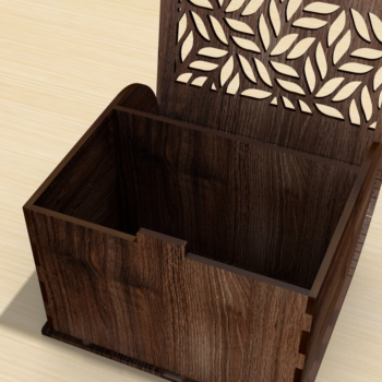 Intra απο ξύλο plywood 3mm-4mm πάχος – Ξύλινο Βιβλιοκούτι Σετ 3 τεμαχίων Δίασταση  20x20 cm INTRAFABR-108720861 - Image 4