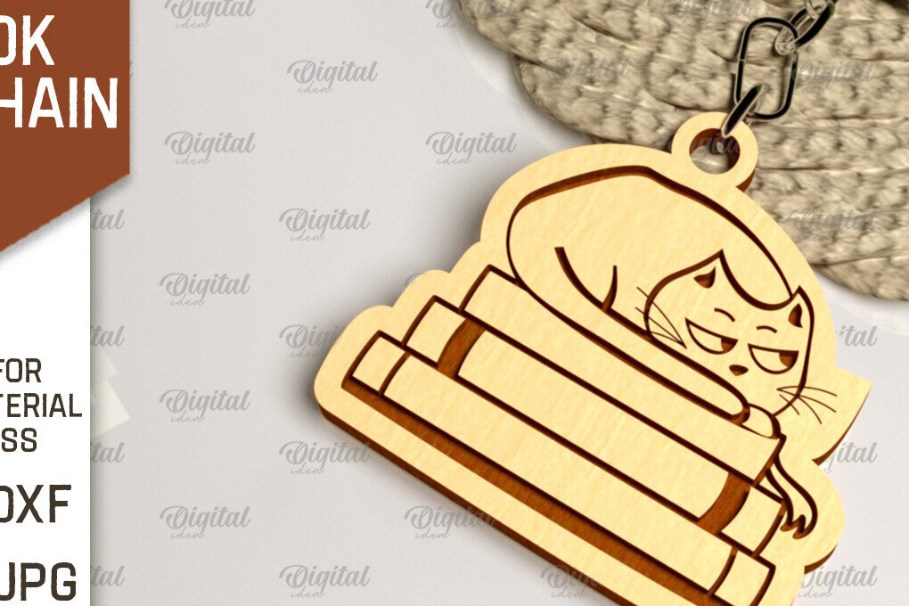 Intra απο ξύλο plywood 3mm-4mm πάχος –  κοπής με λέιζερ μπρελόκ ξύλινο βιβλίο Δίασταση  5x5 cm INTRAFABR-100055547