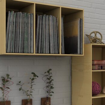 Intra απο ξύλο plywood 3mm-4mm πάχος – Ράφια τοίχου από ξύλινα βιβλία Cut Plans Δίασταση  40x30 cm INTRAFABR-39949374 - Image 1
