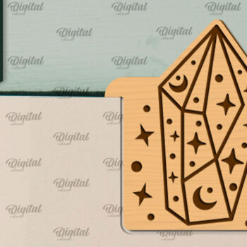 Intra απο ξύλο plywood 3mm-4mm πάχος – Ξύλινοι σελιδοδείκτες Δέσμη κοπής με λέιζερ Δίασταση  20x20 cm INTRAFABR-97298695 - Image 6