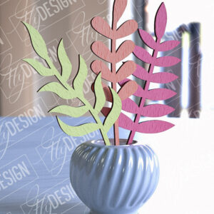 Intra απο ξύλο plywood 3mm-4mm πάχος –  Ξύλινης Ανθοδέσμης | Μπουκέτο λουλουδιών Δίασταση  20x20 cm INTRAFABR-92256682