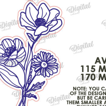 Intra απο ξύλο plywood 3mm-4mm πάχος – Ξύλινες ανθοδέσμες Δέσμη κοπής με λέιζερ Δίασταση  20x20 cm INTRAFABR-116818223 - Image 5