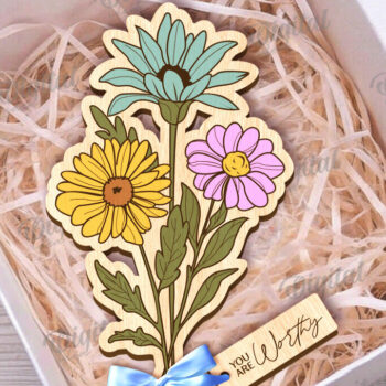 Intra απο ξύλο plywood 3mm-4mm πάχος – Ξύλινες ανθοδέσμες Δέσμη κοπής με λέιζερ Δίασταση  20x20 cm INTRAFABR-116818223 - Image 6