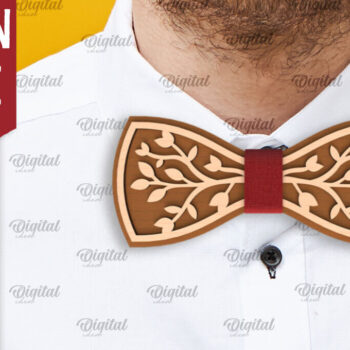 Intra απο ξύλο plywood 3mm-4mm πάχος – Ξύλινο παπιγιόν Ανδρικό παπιγιόν Δίασταση 20x20 cm INTRAFABR-95661859 - Image 1