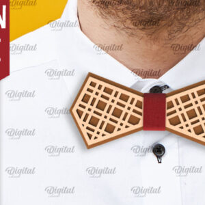 Intra απο ξύλο plywood 3mm-4mm πάχος – Ξύλινο παπιγιόν Ανδρικό παπιγιόν Δίασταση  20x20 cm INTRAFABR-95661417