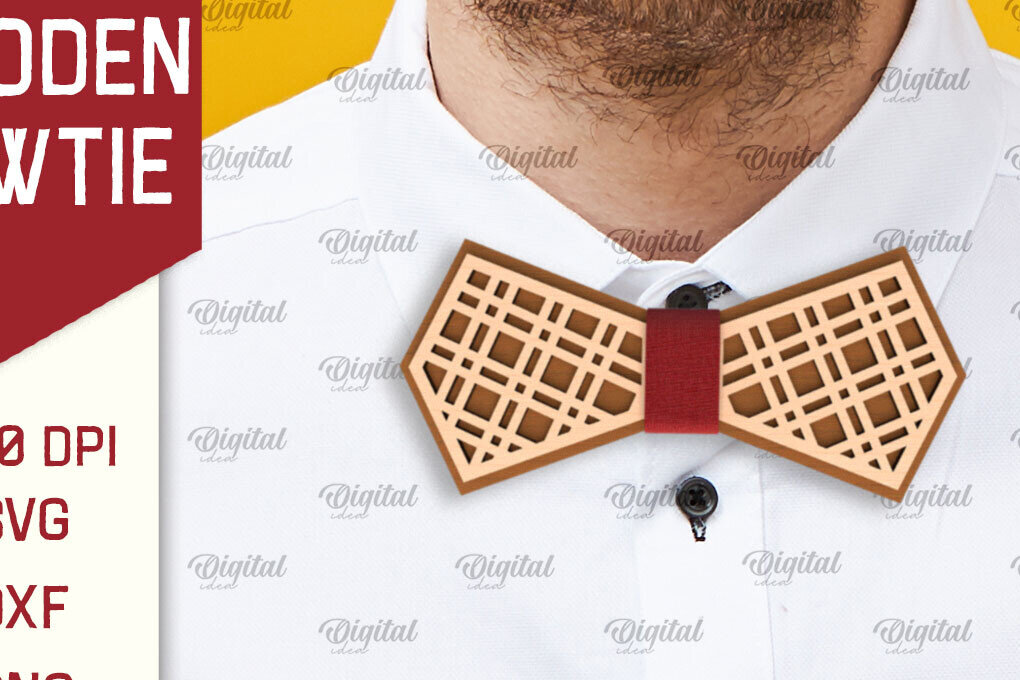 Intra απο ξύλο plywood 3mm-4mm πάχος – Ξύλινο παπιγιόν Ανδρικό παπιγιόν Δίασταση  20x20 cm INTRAFABR-95661417