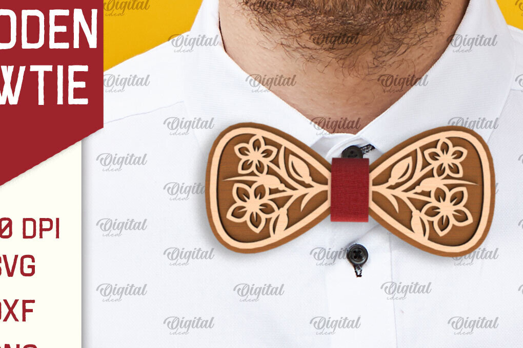 Intra απο ξύλο plywood 3mm-4mm πάχος – Ξύλινο παπιγιόν Ανδρικό παπιγιόν Δίασταση  20x20 cm INTRAFABR-95661719