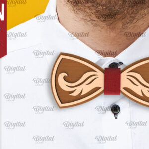 Intra απο ξύλο plywood 3mm-4mm πάχος – Ξύλινο παπιγιόν Ανδρικό παπιγιόν Δίασταση  20x20 cm INTRAFABR-95661144